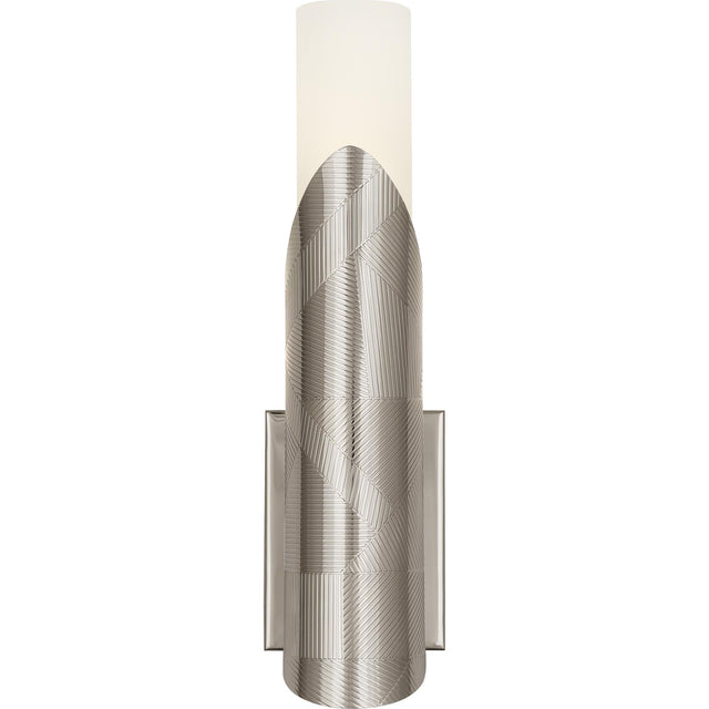 Robert Abbey (S620) 4.5" x 16.5" MICHAEL BERMAN BRUT WALL SCONCE