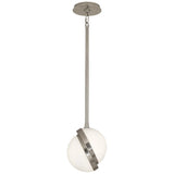 Robert Abbey (S624) 7" x 8.5" MICHAEL BERMAN BRUT PENDANT
