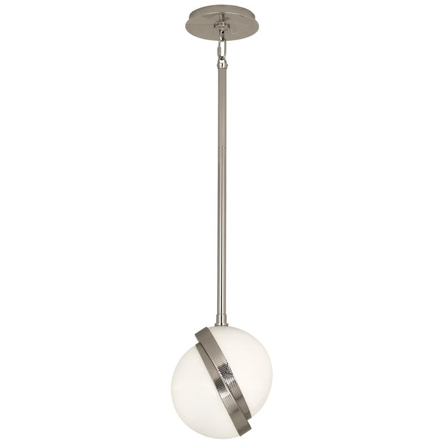 Robert Abbey (S624) 7" x 8.5" MICHAEL BERMAN BRUT PENDANT