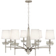 Robert Abbey (S625C) 41" x 23.25" CRISTALLO CHANDELIER