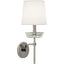 Robert Abbey (S629C) 6.5" x 18.38" CRISTALLO WALL SCONCE