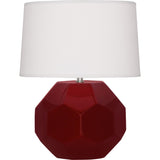 Robert Abbey (SA01) 12.5" x 23.5" FRANKLIN TABLE LAMP
