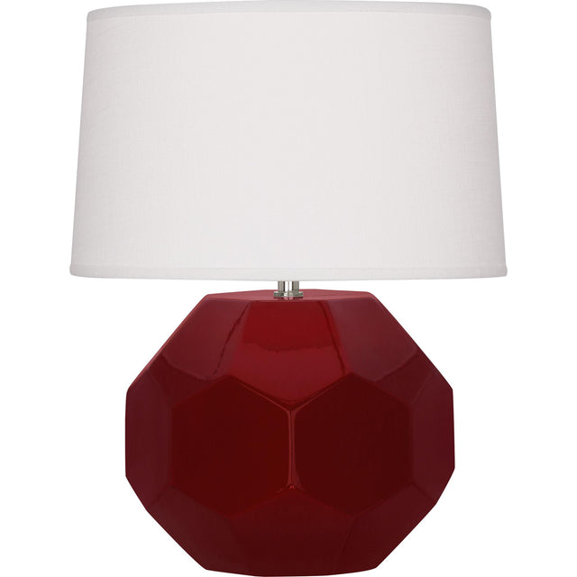 Robert Abbey (SA01) 12.5" x 23.5" FRANKLIN TABLE LAMP