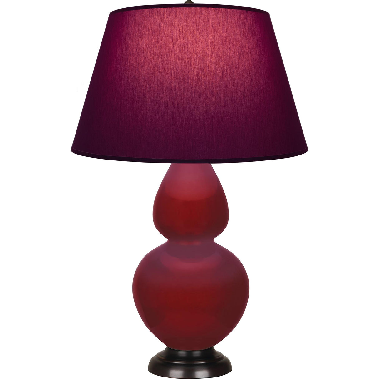 Robert Abbey (SA21P) 9.5" x 31" DOUBLE GOURD TABLE LAMP