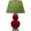 Robert Abbey (SA22G) 9.5" x 31" DOUBLE GOURD TABLE LAMP