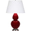 Robert Abbey (SA22X) 9.5" x 31" DOUBLE GOURD TABLE LAMP