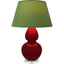 Robert Abbey (SA23G) 9.5" x 30" DOUBLE GOURD TABLE LAMP