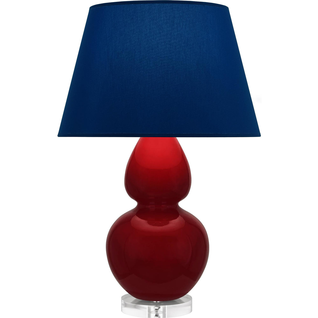 Robert Abbey (SA23N) 9.5" x 30" DOUBLE GOURD TABLE LAMP