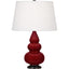 Robert Abbey (SA31X) 7.25" x 24.38" SMALL TRIPLE GOURD ACCENT LAMP