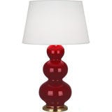 Robert Abbey (SA40X) 10" x 32.75" TRIPLE GOURD TABLE LAMP