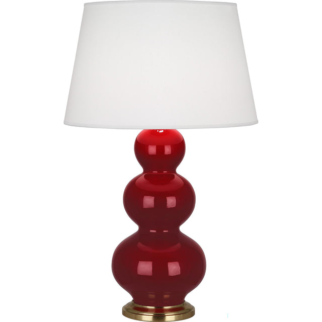 Robert Abbey (SA40X) 10" x 32.75" TRIPLE GOURD TABLE LAMP