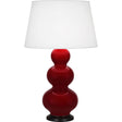 Robert Abbey (SA41X) 10" x 32.75" TRIPLE GOURD TABLE LAMP