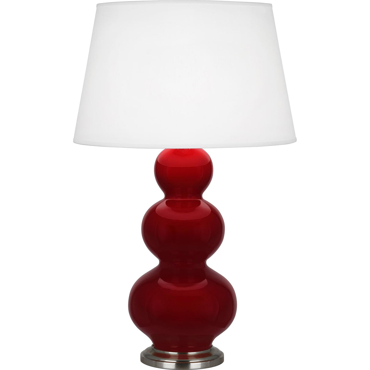 Robert Abbey (SA42X) 10" x 32.75" TRIPLE GOURD TABLE LAMP