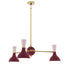 Robert Abbey (SM03RW) 34.5" x 10.19" CLARE CHANDELIER