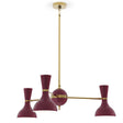 Robert Abbey (SM03SM) 34.5" x 10.19"-0" CLARE CHANDELIER