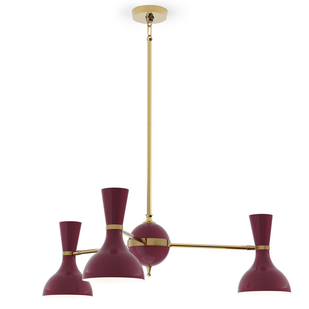 Robert Abbey (SM03SM) 34.5" x 10.19"-0" CLARE CHANDELIER