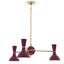 Robert Abbey (SM03SM) 34.5" x 10.19"-0" CLARE CHANDELIER
