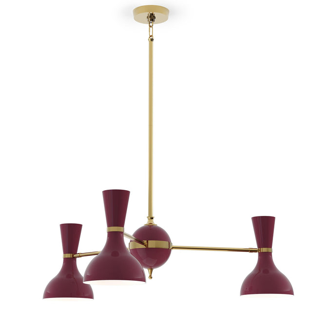 Robert Abbey (SM03SM) 34.5" x 10.19"-0" CLARE CHANDELIER