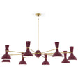 Robert Abbey (SM08SM) 57" x 10.19"-0" CLARE CHANDELIER