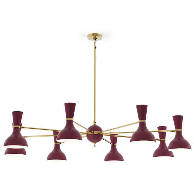 Robert Abbey (SM08SM) 57" x 10.19"-0" CLARE CHANDELIER