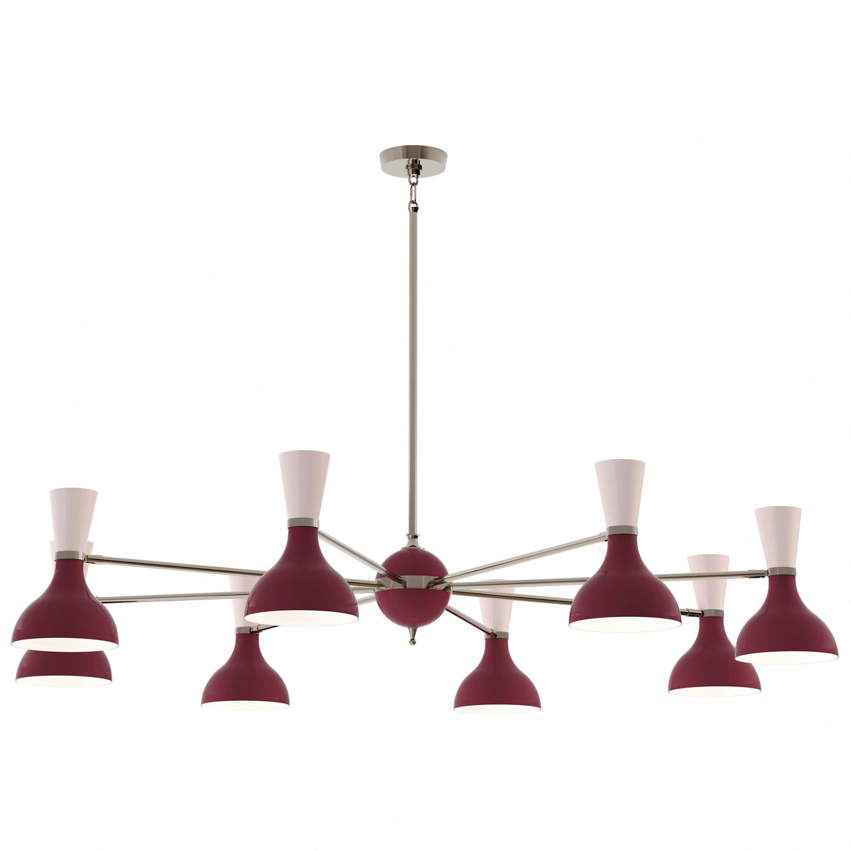 Robert Abbey (SM09RW) 57" x 10.19" CLARE CHANDELIER