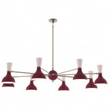 Robert Abbey (SM09RW) 57" x 10.19" CLARE CHANDELIER