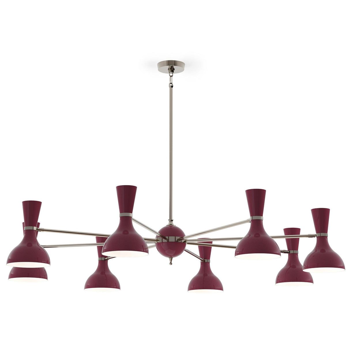 Robert Abbey (SM09SM) 57" x 10.19"-0" CLARE CHANDELIER