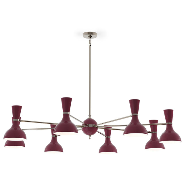 Robert Abbey (SM09SM) 57" x 10.19"-0" CLARE CHANDELIER