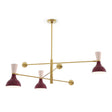 Robert Abbey (SM10RW) 55" x 18"-0" CLARE PENDANT