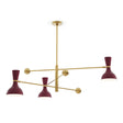 Robert Abbey (SM10SM) 55" x 18"-0" CLARE PENDANT