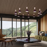 Robert Abbey (SM12RW) 76" x 10.19" CLARE CHANDELIER