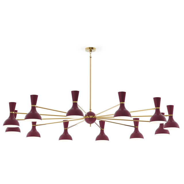 Robert Abbey (SM12SM) 76" x 10.19"-0" CLARE CHANDELIER