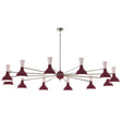 Robert Abbey (SM13RW) 76" x 10.19" CLARE CHANDELIER