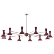 Robert Abbey (SM13SM) 76" x 10.19"-0" CLARE CHANDELIER