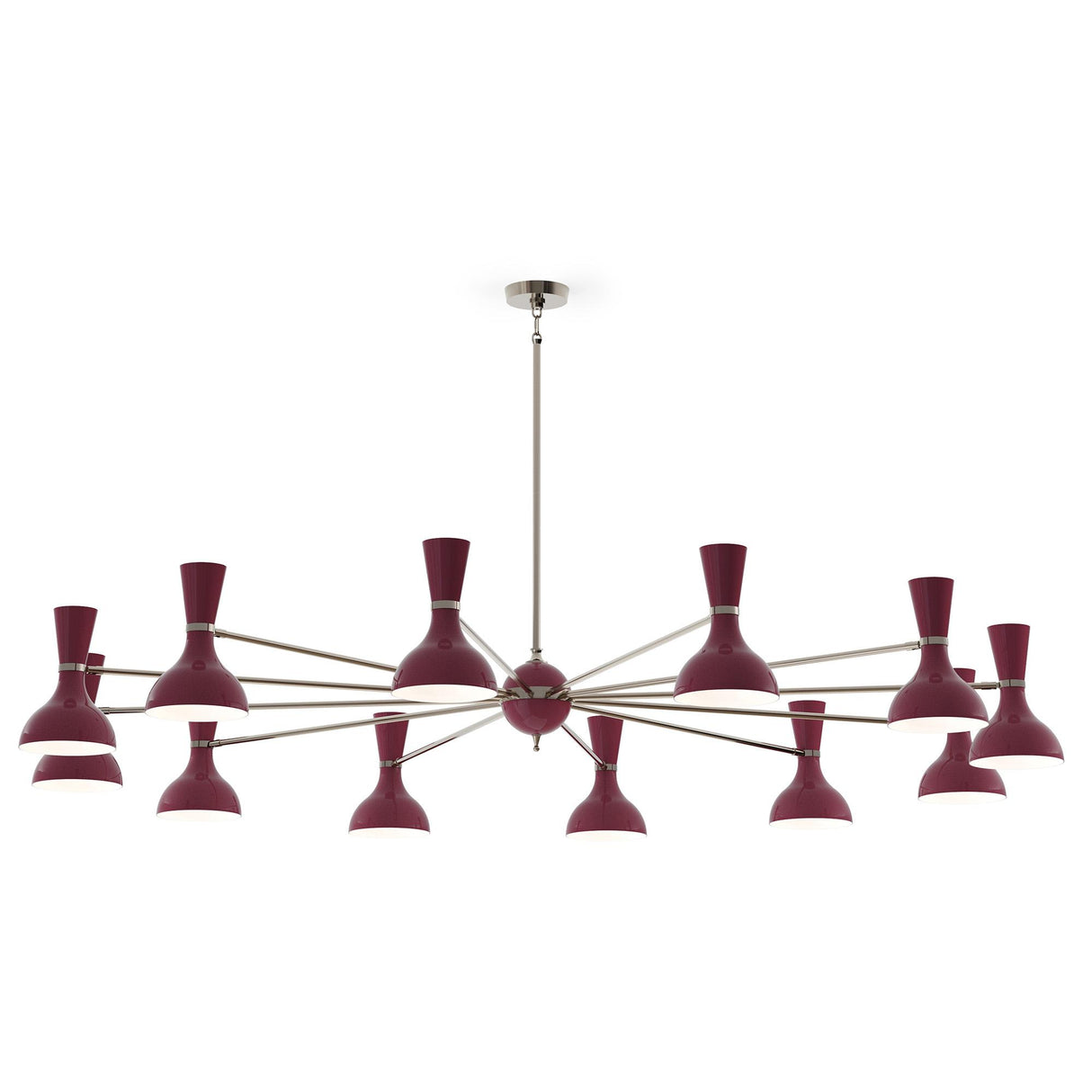 Robert Abbey (SM13SM) 76" x 10.19"-0" CLARE CHANDELIER
