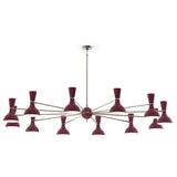 Robert Abbey (SM13SM) 76" x 10.19"-0" CLARE CHANDELIER
