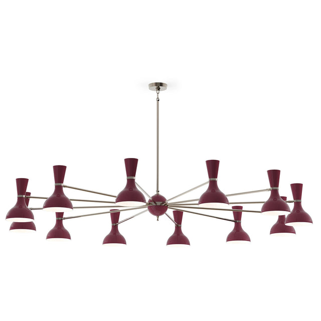 Robert Abbey (SM13SM) 76" x 10.19"-0" CLARE CHANDELIER