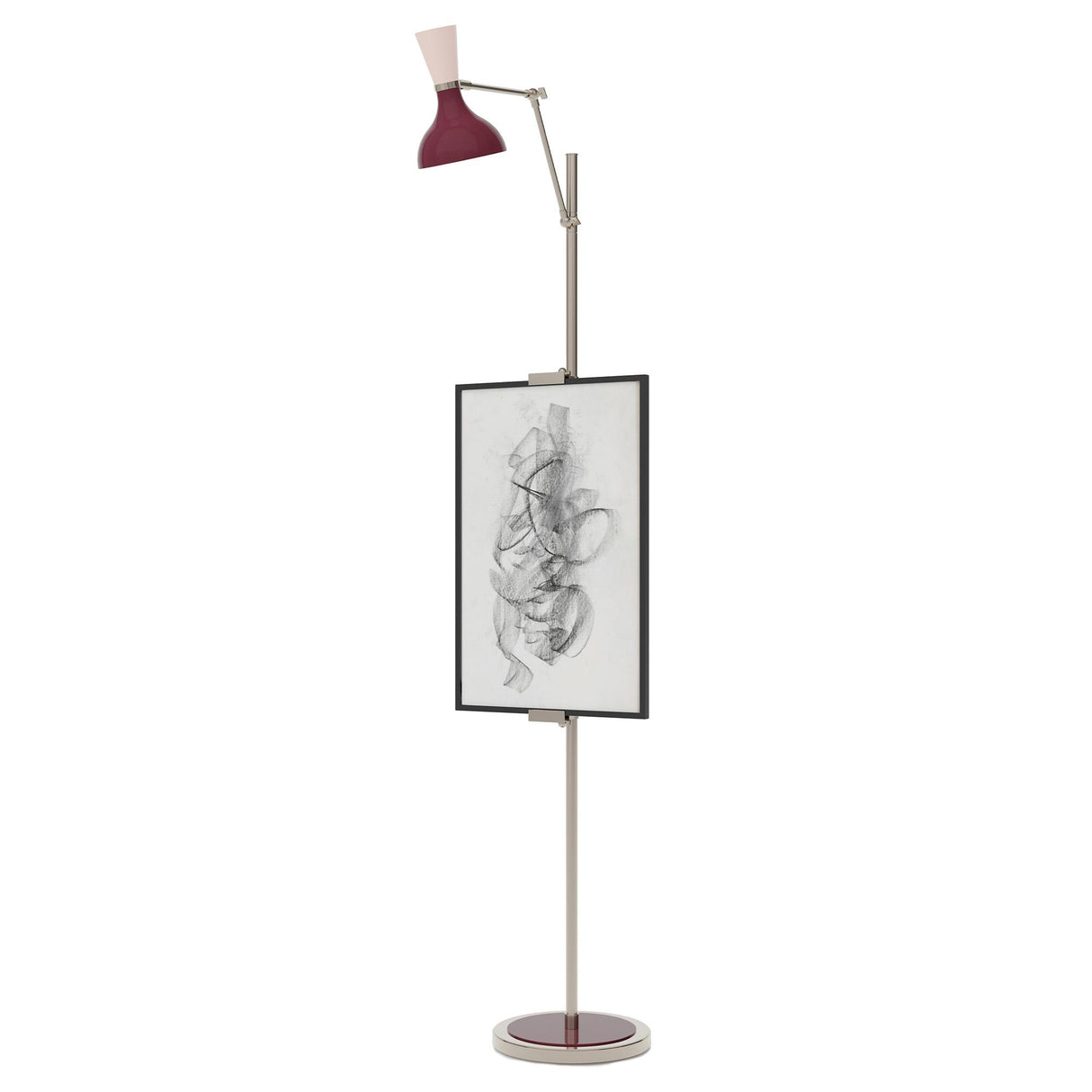 Robert Abbey (SM17RW) 13.5" x 76"-97" CLARE FLOOR EASEL