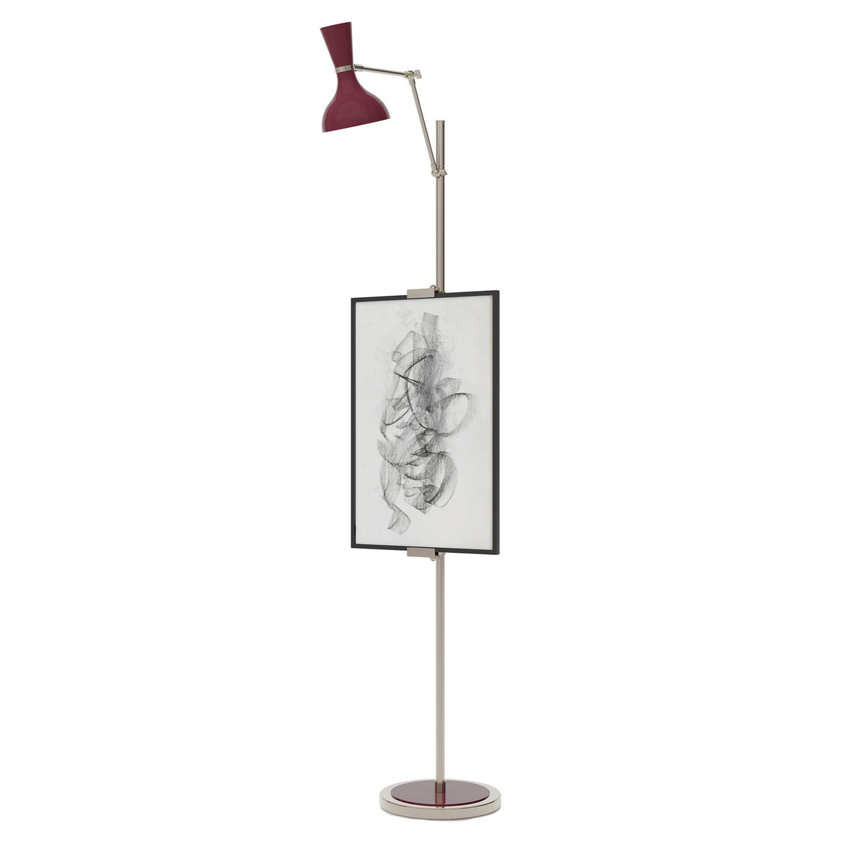 Robert Abbey (SM17SM) 13.5" x 76"-97" CLARE FLOOR EASEL