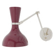 Robert Abbey (SM19SM) 7" x 10.13"-25.25" CLARE WALL SCONCE