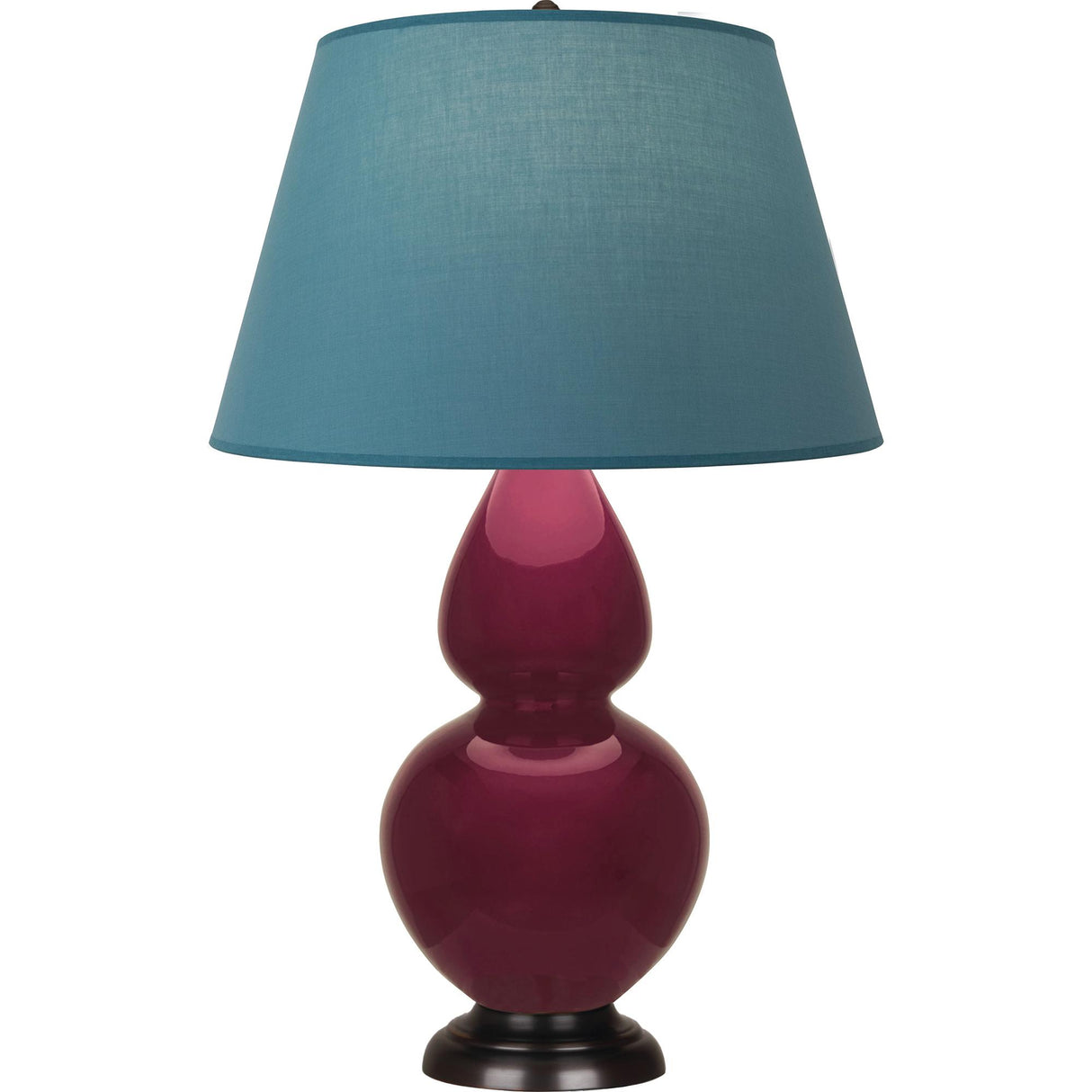 Robert Abbey (SM21B) 9.5" x 31"-0" DOUBLE GOURD TABLE LAMP