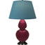 Robert Abbey (SM21B) 9.5" x 31"-0" DOUBLE GOURD TABLE LAMP