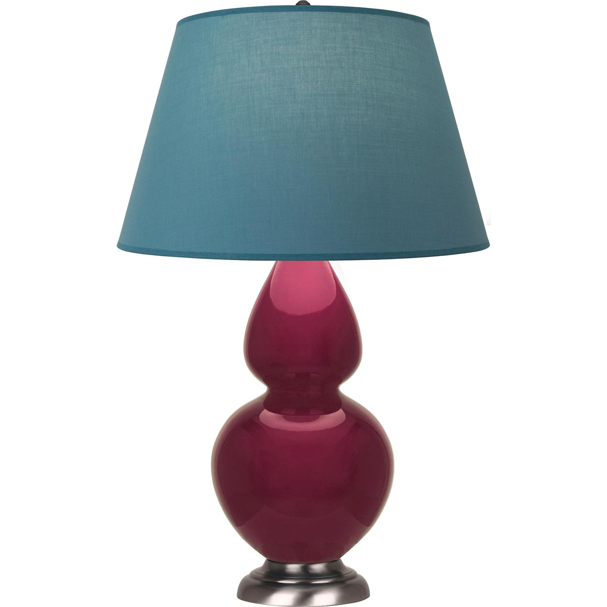 Robert Abbey (SM22B) 9.5" x 31"-0" DOUBLE GOURD TABLE LAMP