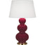 Robert Abbey (SM40X) 10" x 32.75"-0" TRIPLE GOURD TABLE LAMP