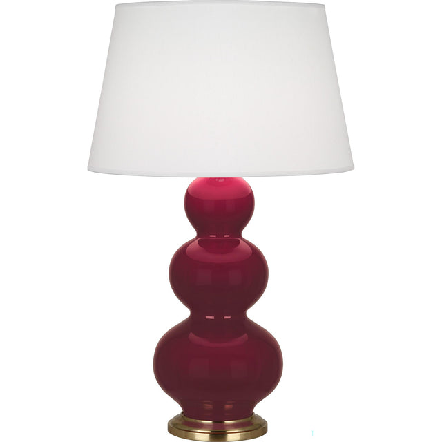 Robert Abbey (SM40X) 10" x 32.75"-0" TRIPLE GOURD TABLE LAMP