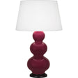 Robert Abbey (SM41X) 10" x 32.75"-0" TRIPLE GOURD TABLE LAMP