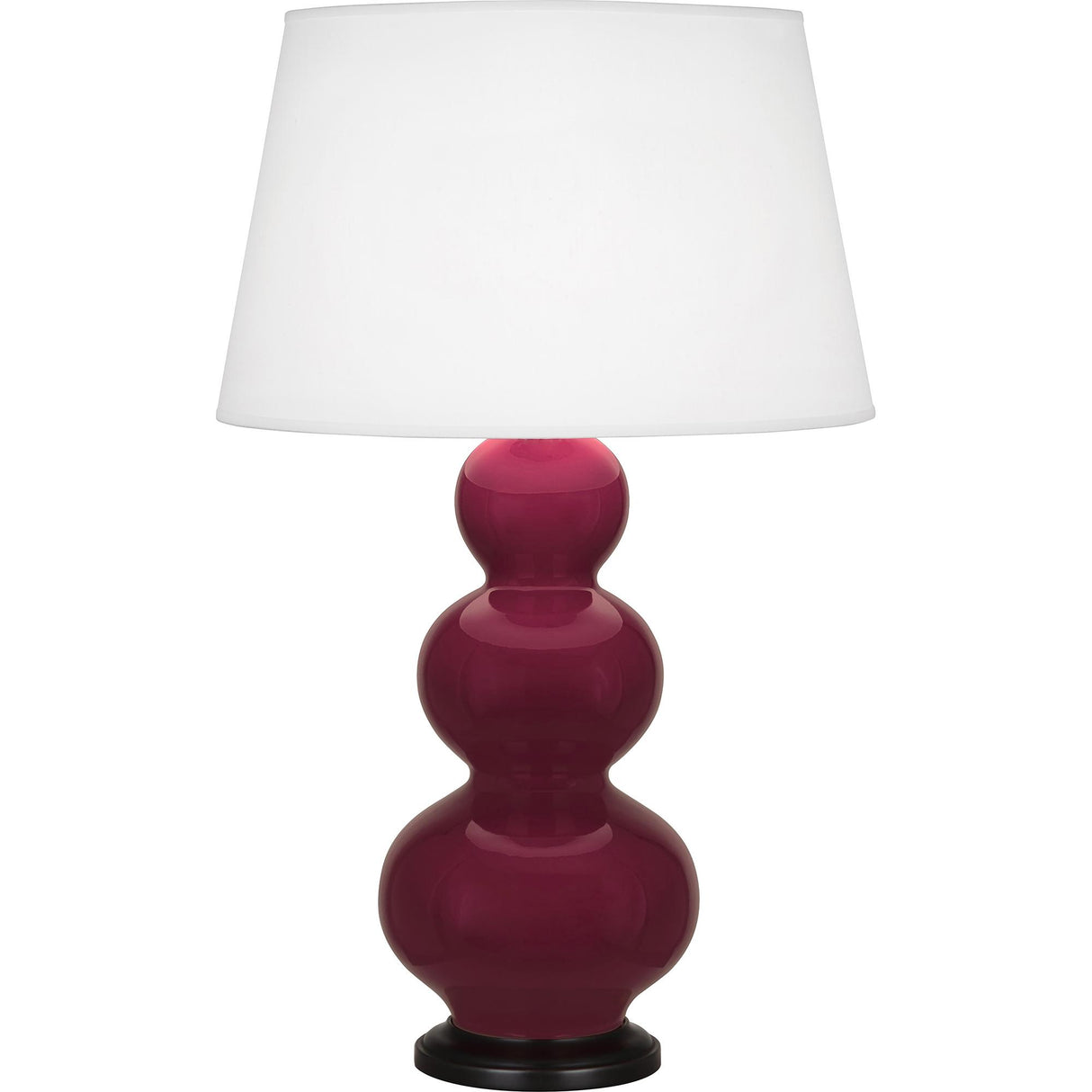 Robert Abbey (SM41X) 10" x 32.75"-0" TRIPLE GOURD TABLE LAMP