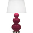 Robert Abbey (SM42X) 10" x 32.75"-0" TRIPLE GOURD TABLE LAMP