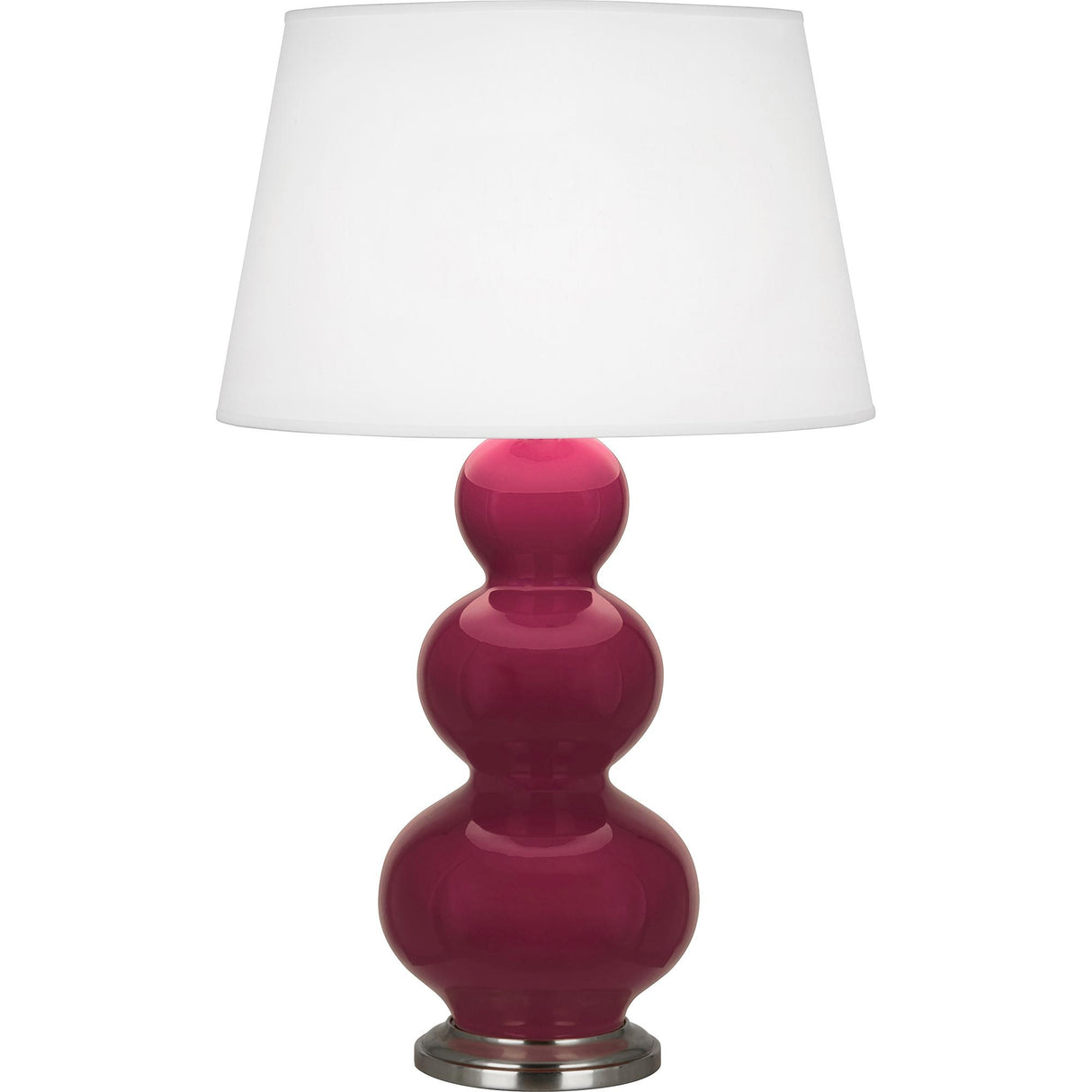 Robert Abbey (SM42X) 10" x 32.75"-0" TRIPLE GOURD TABLE LAMP