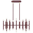 Robert Abbey (SM77) 38.25" x 16.38" KANE CHANDELIER